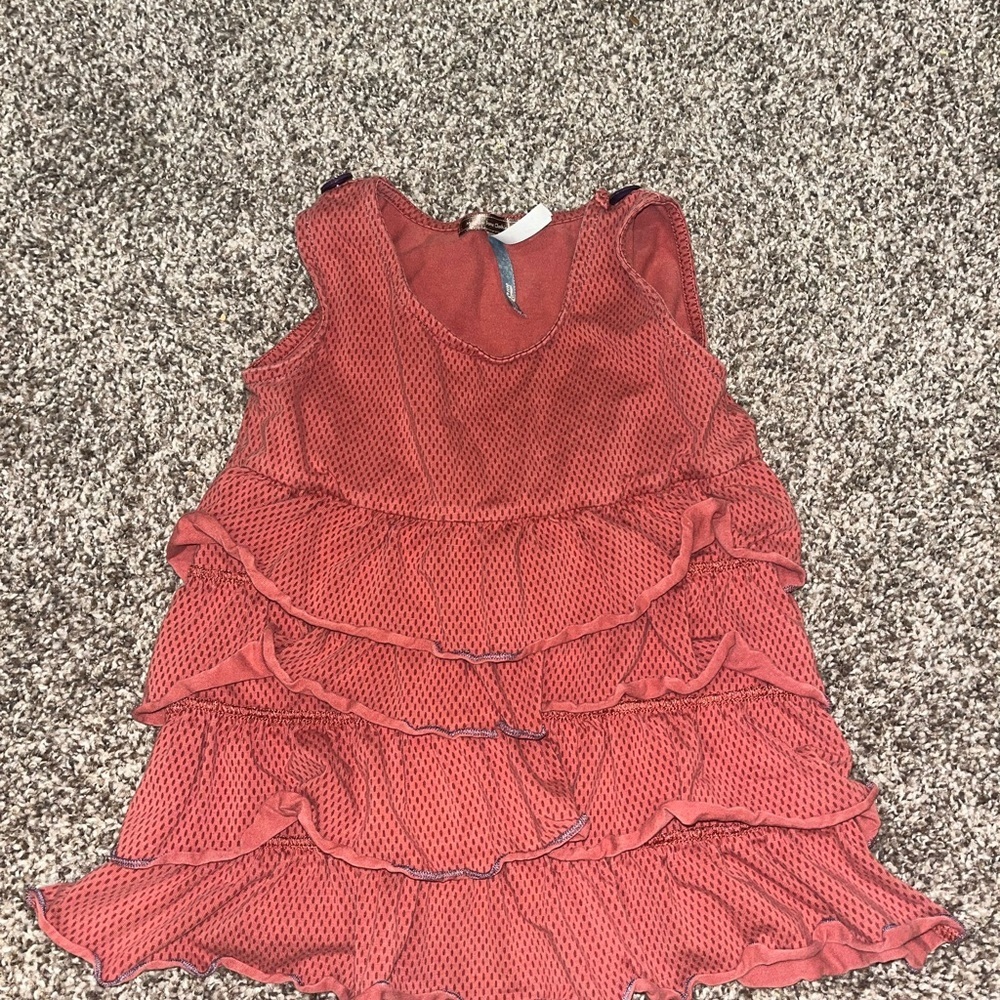 Matilda Jane Garnet Red Lizzy sleeveless top shirt You & Me size 4